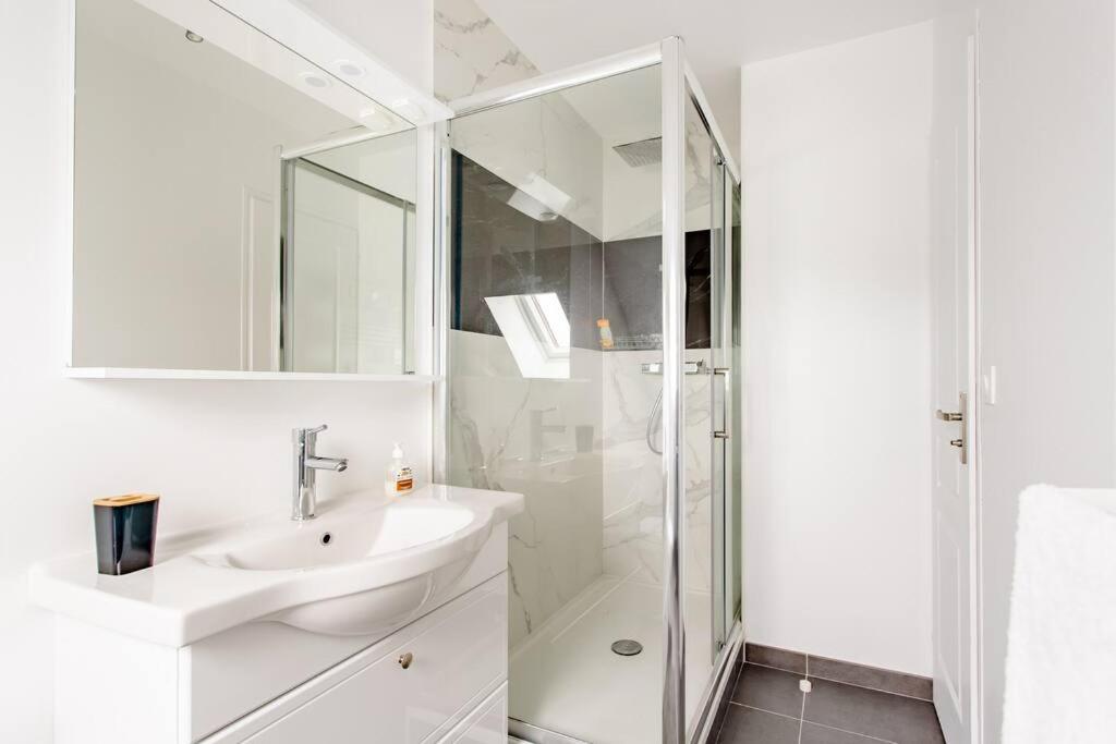 Appartement Cosy Proche Paris Orly - Climatise Morangis  Εξωτερικό φωτογραφία